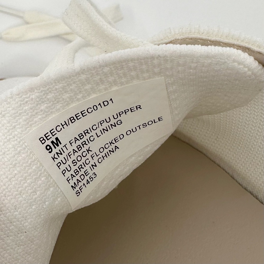 Steven by Steve‎ Madden Espadrille White Sneaker Like New Size 9 - Picture 9 of 9